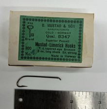 Mustad 8347 vintage, taglia