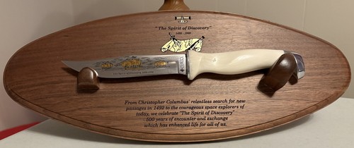 Coltello targa vintage cutco - e,