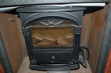 Stufa elettrica, tipo Caminetto con finto fuoco, tipo Niklas Santorini 1800 W