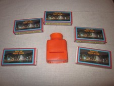 Lettore diapositive portatile anni 60 con 5 scatole diapositive