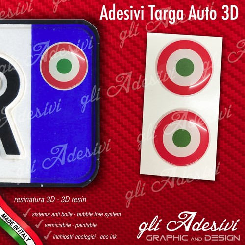 Adesivi stickers bollino 3d - 2,
