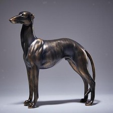 Statua di cane levriero