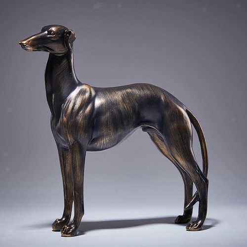 Statua cane levriero - statua, di