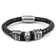Bracciale Uomo Pelle E