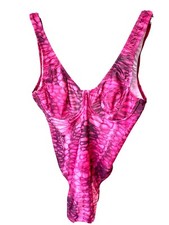 Costume intero vintage fucsia
