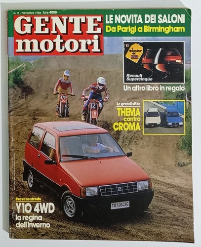 I104914 gente motori 1986 - i104914, n