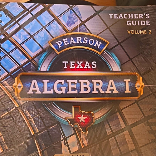 Pearson texas algebra - pearson,