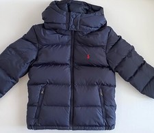 Piumino ragazzo Polo Ralph Lauren blu navy nuovo con etichetta. Taglia 2T. Eu 92