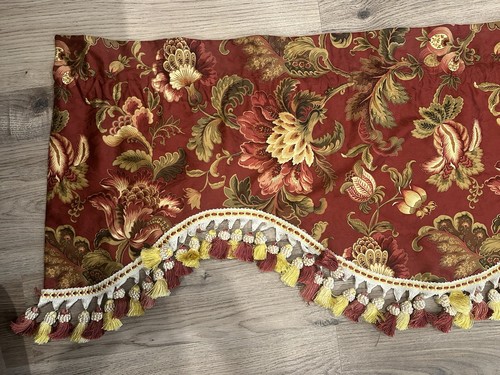 Rlf home valance marrone - rlf,
