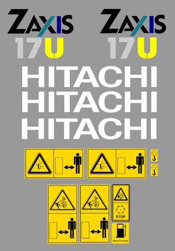 Hitachi zaxis 17u mini - zaxis,