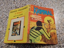 KRIMINAL N.48 ORIGINALE 1966