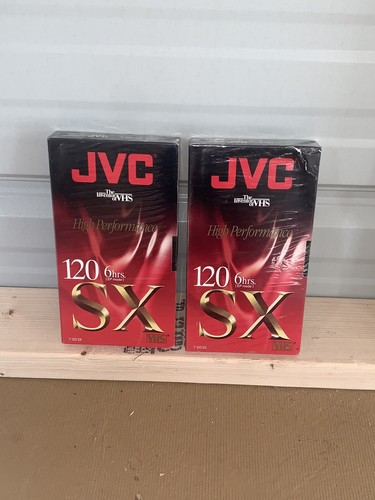 Jvc vhs tape 120 6 - jvc, hrs