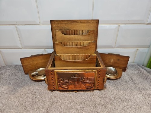 Vintage italian inlaid wood - vintage,