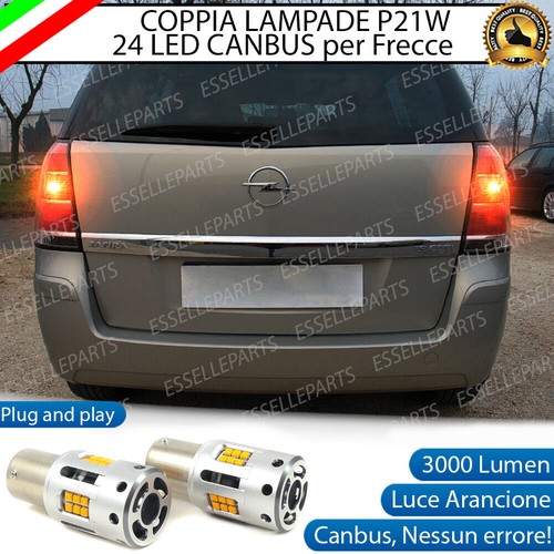 Coppia lampade py21w led opel - py21w,