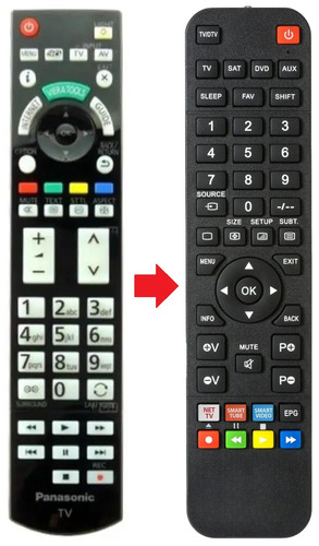 Fernbedienung geeignet für