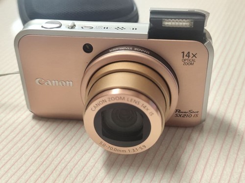 Canon powershot sx210 rosa - sx210, is