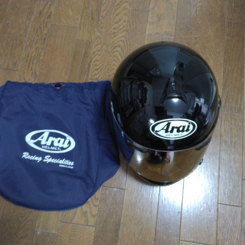 Arai bike helmet black - arai,