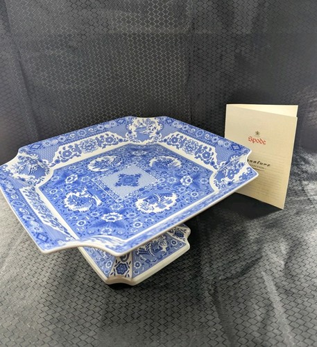 Spode footed comport signature - footed,