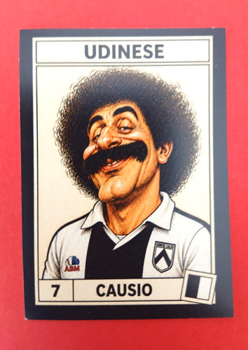 Figurina caricatura calciatori - caricatura,