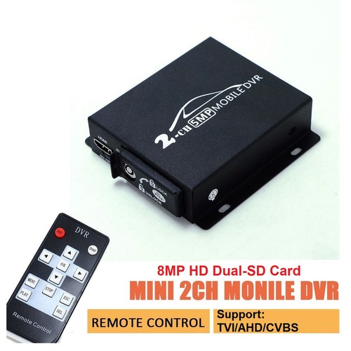 8mp ahd tvi dvr 2ch - ahd,