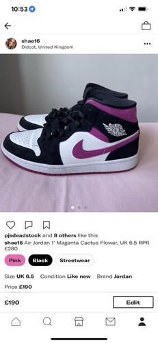 Jordan mid fiore - fiore, cactus