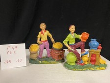 Statuina  presepe vintage pasta 10 cm