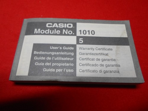 Vintage casio module 1010 - casio, no.