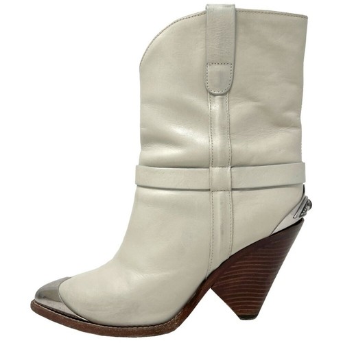 Stivali con zeppa western