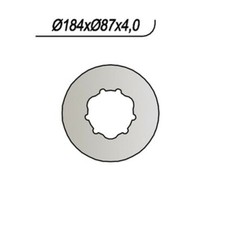 DISCO FRENO POSTERIORE NG 249