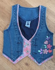 Gilet jeans bambina 7 anni
