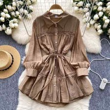 Vestito Abito Donna Corto Raso