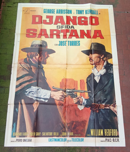 Manifesto django sfida sartana - sfida,