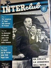 RIVISTA INTER CLUB CAMPIONE D’ EUROPA E MONDO 1965 . N. 7