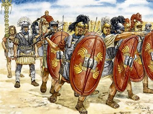 Italeri roman infantry - 1:72,
