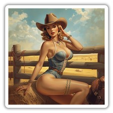 Pin Up Girl Adesivo Vinile