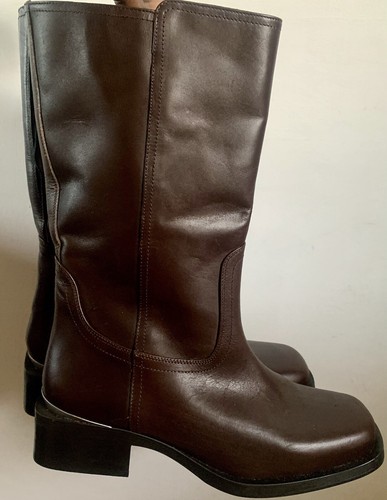 Scarpe stivali zara pelle - scarpe,
