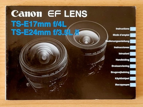 Canon original 17mm ts - original, ts-e