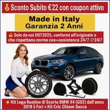 Ruotino scorta bmw x4 - 18",