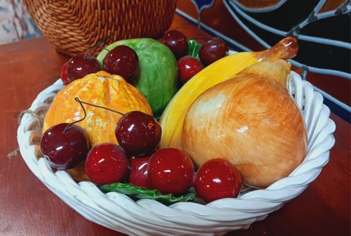 Cesto frutta vintage italiano