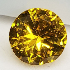 Zaffiro giallo naturale 12 mm