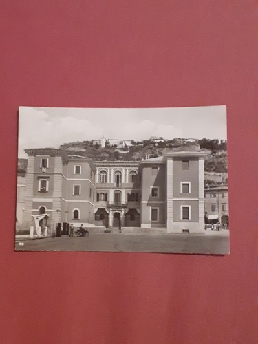 Cartolina fossombrone piazza - cartolina,