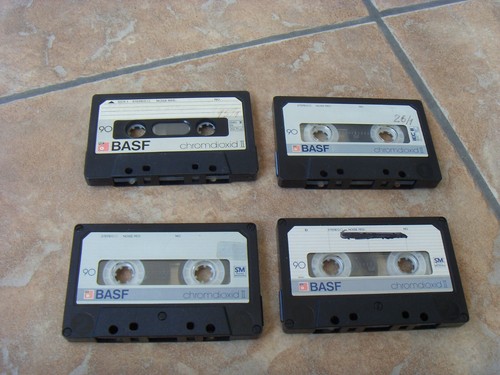 Cassette audio basf biossido - cassette,