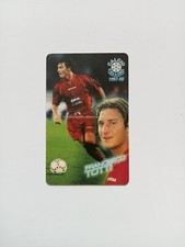scheda telefonica Francesco Totti Rookie AS Roma Panini Calcio calling 1997-98
