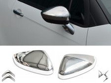 Calotte Gusci Specchietti CROMATI Citroen C3 DS3 2010-2015 / C5 2009-2018