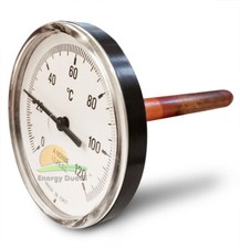 TERMOMETRO BIMETALLICO, SCALA