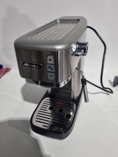 Macchina da caffè espresso barista slim in metallo e montalatte, Ariete 1380