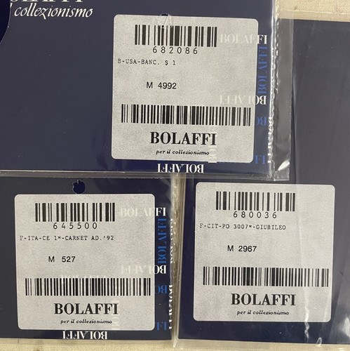 Lotto francobolli certificati