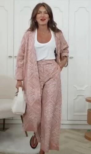 Zara ord set blazer kimono - zara,