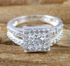 Anello Uomo Diamante Solitario