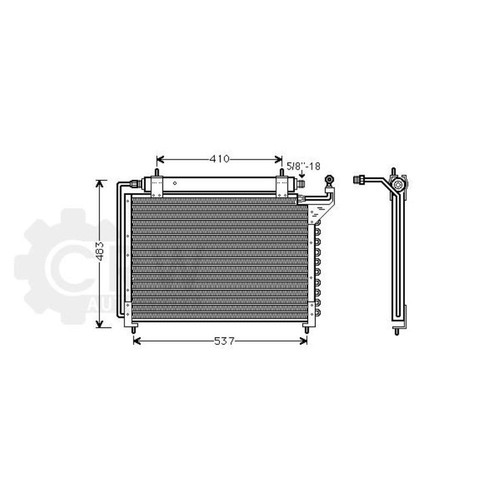 Condensatore climatizzatore - condensatore,